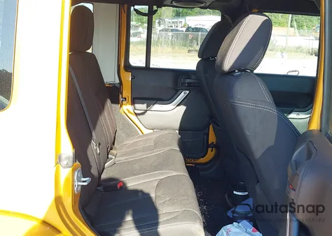 2014 Jeep Wrangler Unlimited Sahara from USA, damaged, VIN 1C4BJWEG9EL195861